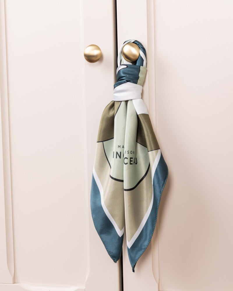 Le Foulard Allegoria - Bleu